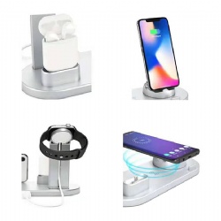 4 In 1 Functional Wireless Charger Stand