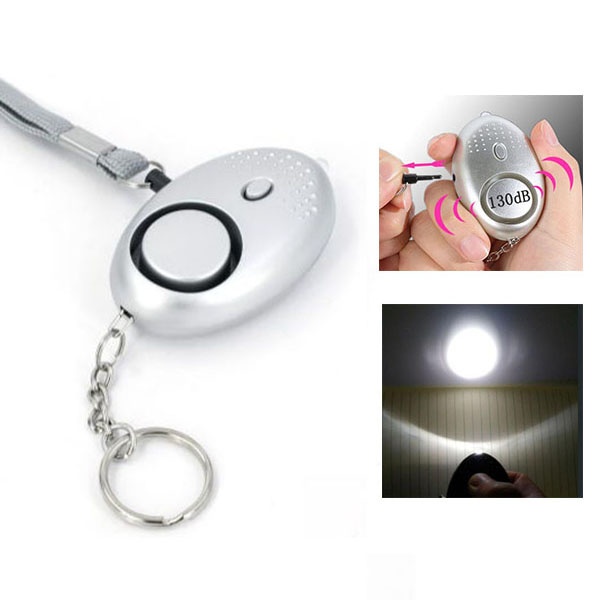Safety LED Alarm Key Chain