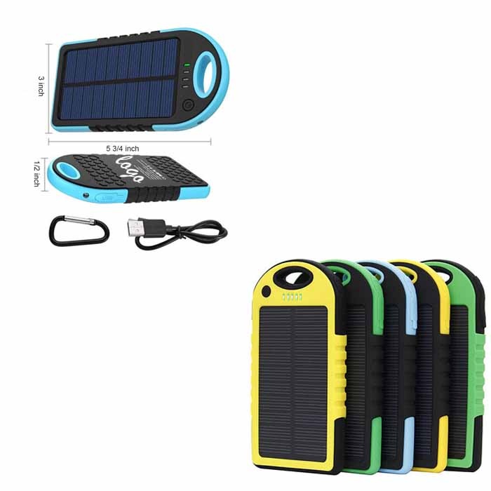 Solar Mobile Power With Hiking Buckle