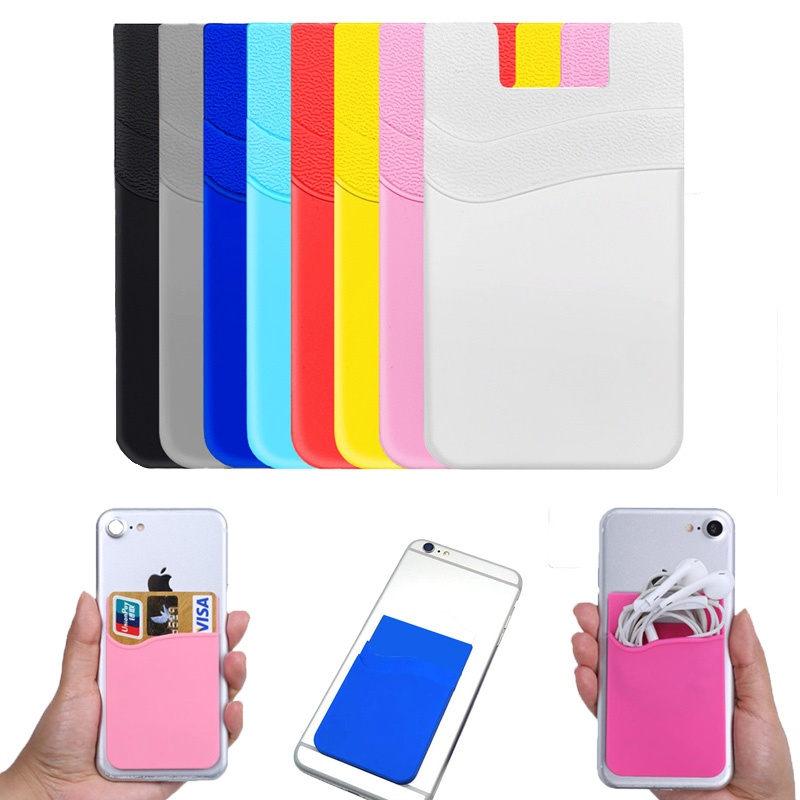 Double-layer Silicone Phone Wallet