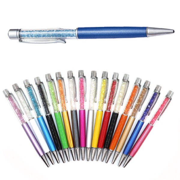 Dynamic Crystal Pens Black Ink Ballpoint Pens