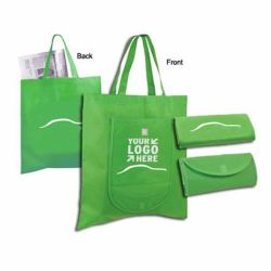 Foldable shopping tote