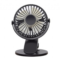 USB Charge Mini Mute Fan with Clamp