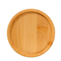 Round Bamboo Coaster