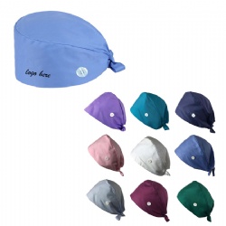 Solid Color Medical Work Cap