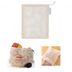 Reusable Mesh Produce Bags with Drawstring