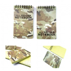 Camo Waterproof Notebook