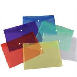 Transparent Folder with Snap Button
