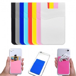 Double-layer Silicone Phone Wallet