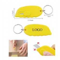 Mini Retractable Cutter Keychain