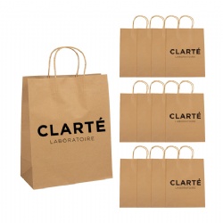 Custom Brown Kraft Paper Bags