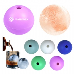 Silicone 2 1/4'' Ice Mold Whisky Ice Ball Maker