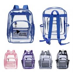 Clear PVC Security Backpack