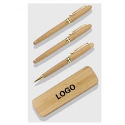 Bamboo Gel Pen Set