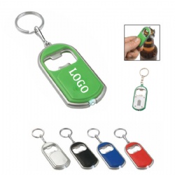 Bottle Opener Key Chain With LED Light