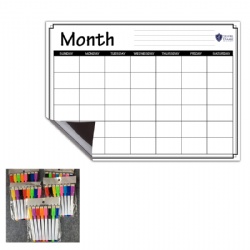 Magnetic Monthly Calendar for Refrigerator Planners