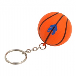 Sports Ball Stress Reliever Keychain